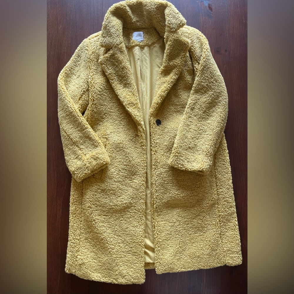 Amazing retro loft teddy trench
